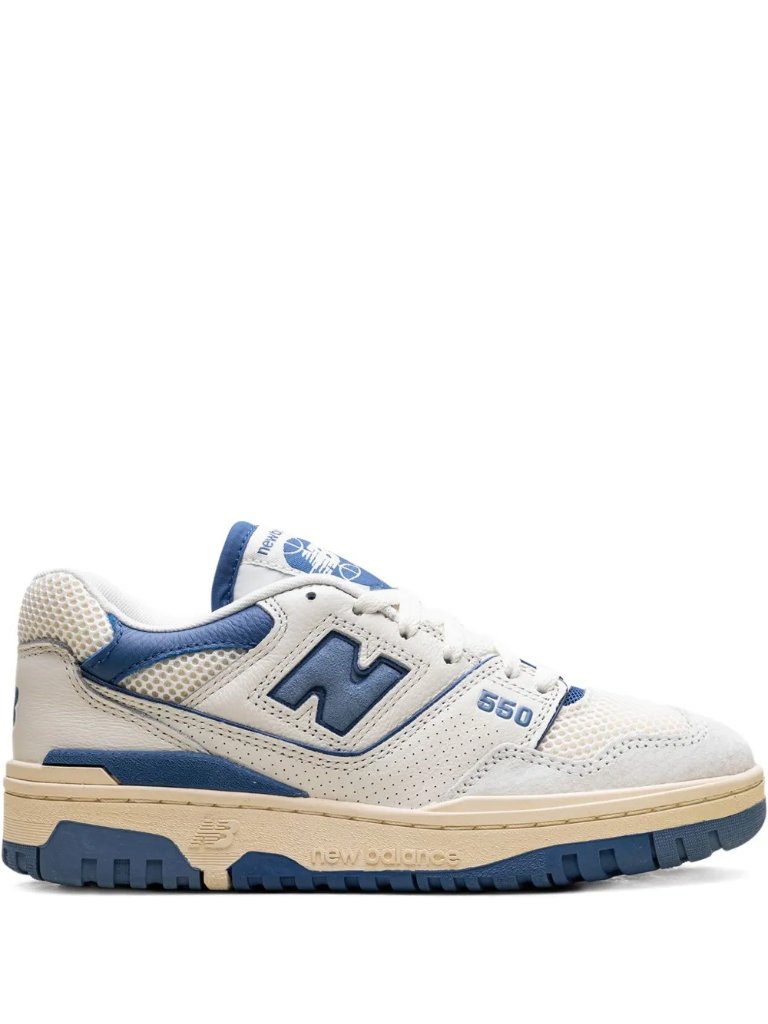 New Balance 550 Sneakers Sea Salt Blue Agate Men Sz 6 ($110)
